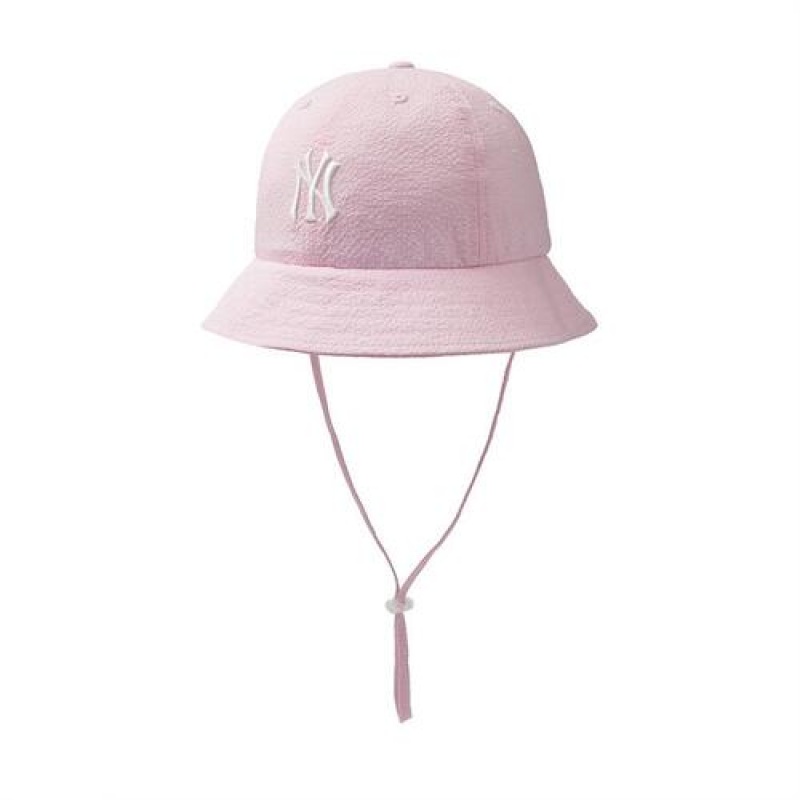 MLB Seersucker Dome Cap Pink | USA_MLB40221