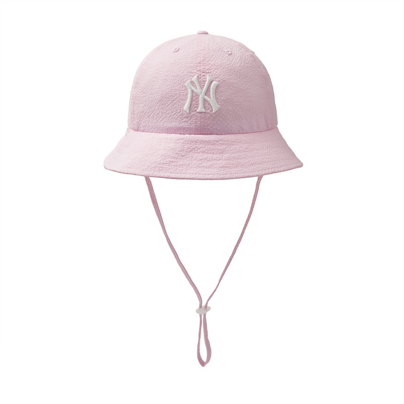 MLB Seersucker Dome Cap Pink | USA_MLB40221