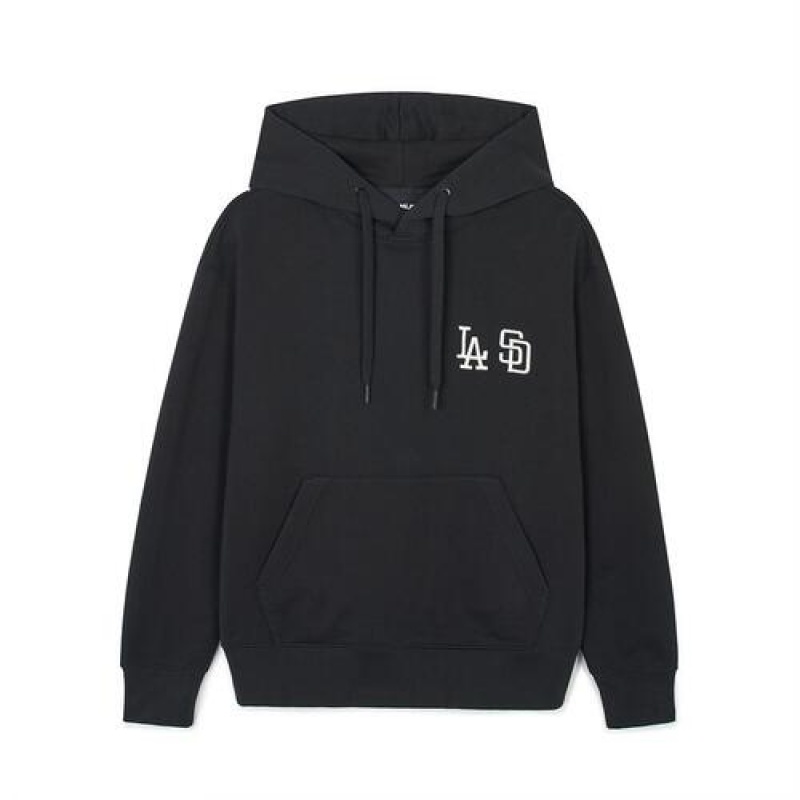 MLB Seoul Series Dual Logo La Sd Hoodie Black | USA_MLB33801