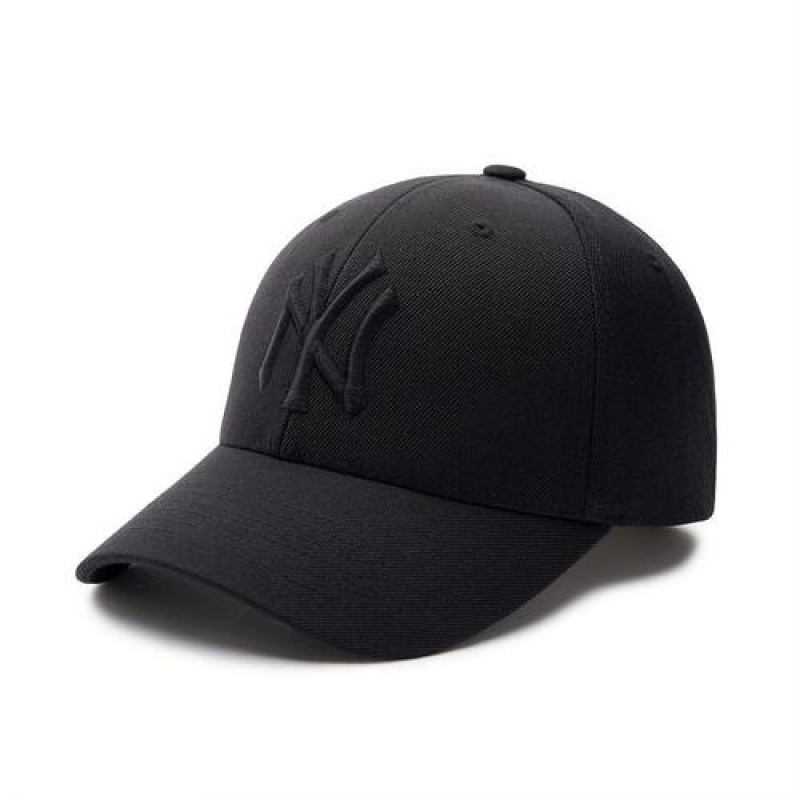 MLB Shadow Structured Baseball Caps Black | USA_MLB58574