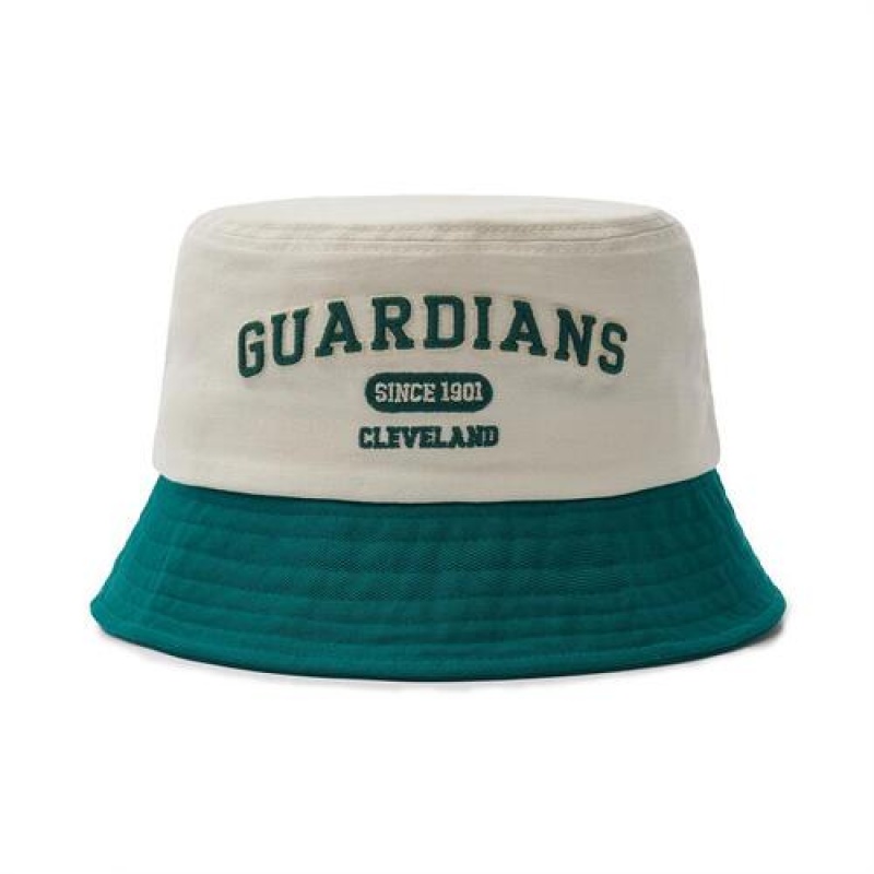 MLB Varisty Logo Bucket Cap Green | USA_MLB19043