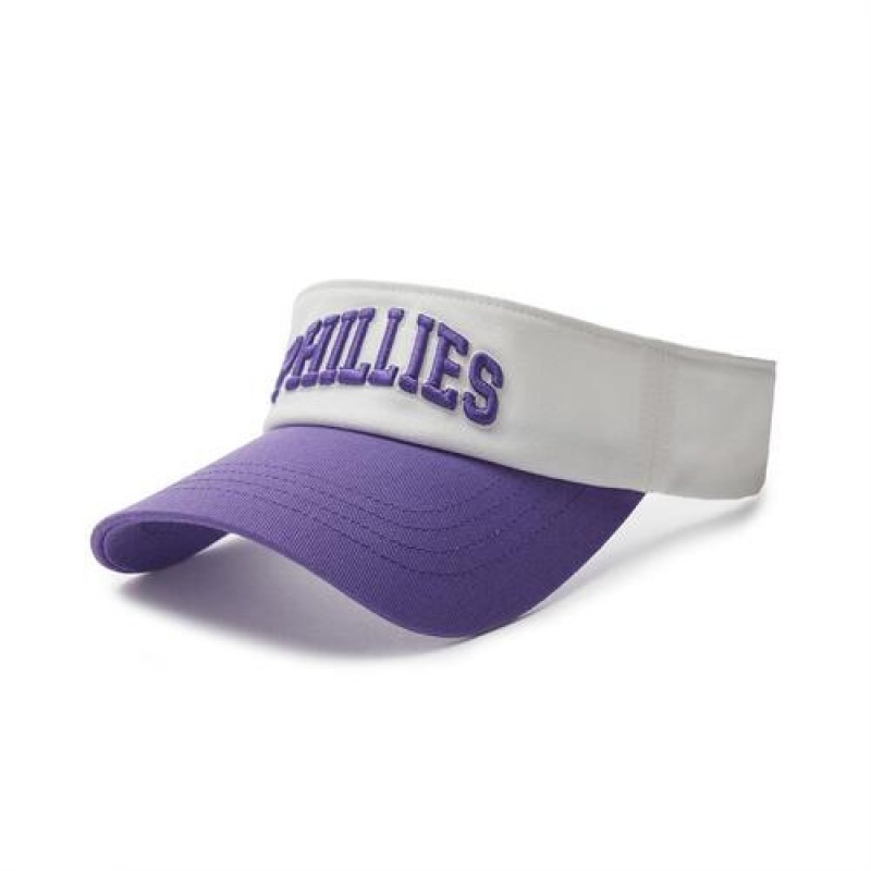 MLB Varisty Sunvisor Cap Purple | USA_MLB21808