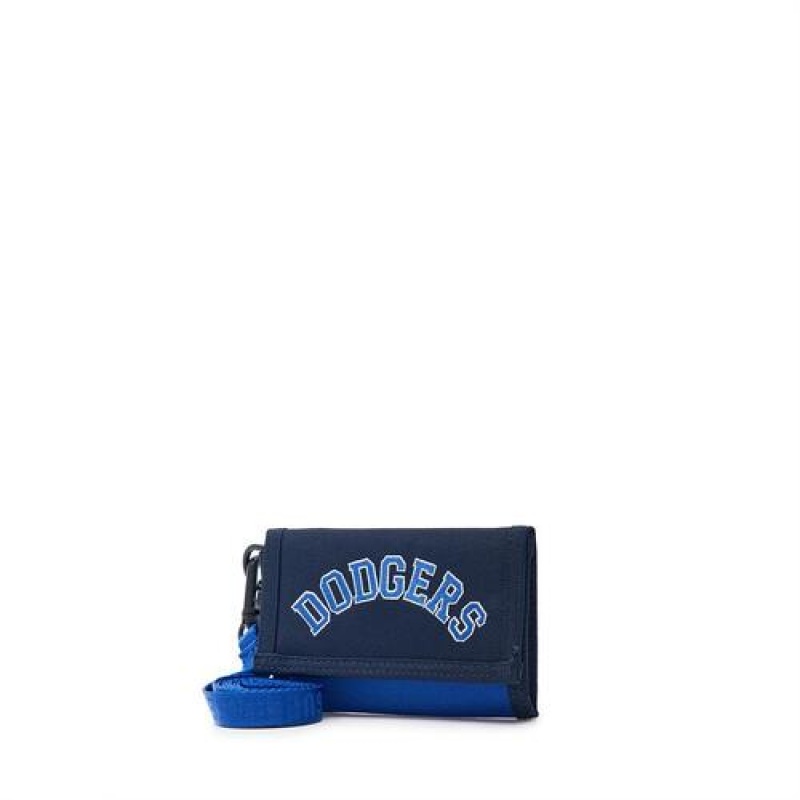 MLB Varsity Card Wallet Accessories Blue | USA_MLB12215