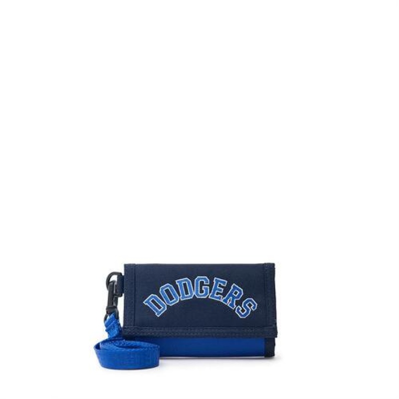 MLB Varsity Card Wallet Accessories Blue | USA_MLB12215