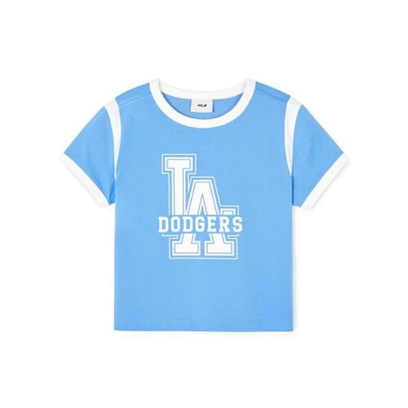 MLB Varsity Girl's T Shirt Set Up Bottoms Blue | USA_MLB57880