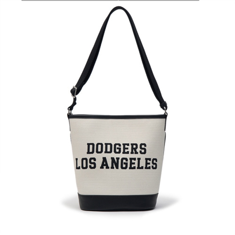 MLB Varsity Jacquard Canvas Crossbody Bags White | USA_MLB12508