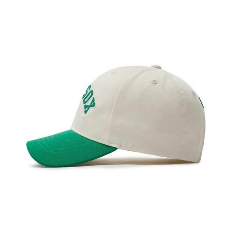 MLB Varsity Logo Cap White / Green | USA_MLB76826