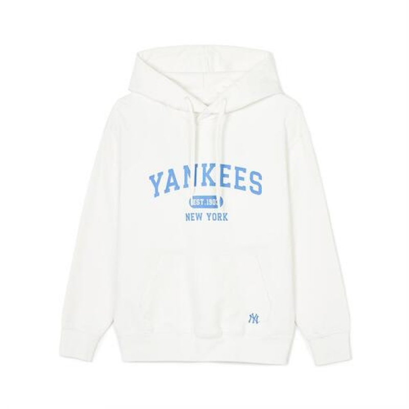 MLB Varsity Over Fit Hoodie White | USA_MLB79016