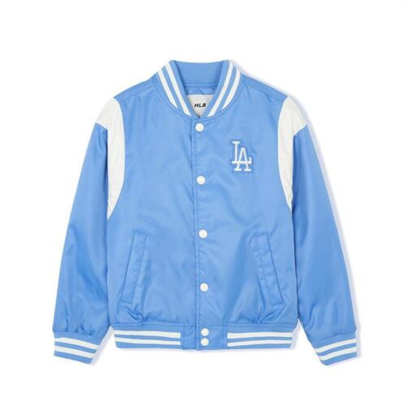 MLB Varsity Padding Jumper Outerwear Blue | USA_MLB89295