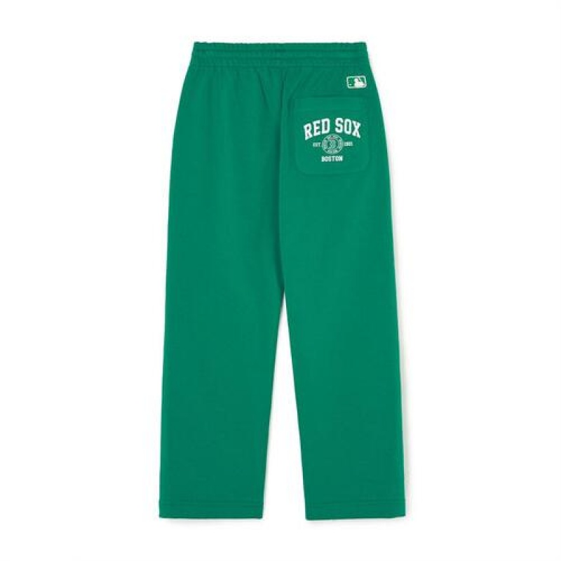 MLB Varsity Pants Bottoms Green | USA_MLB84079