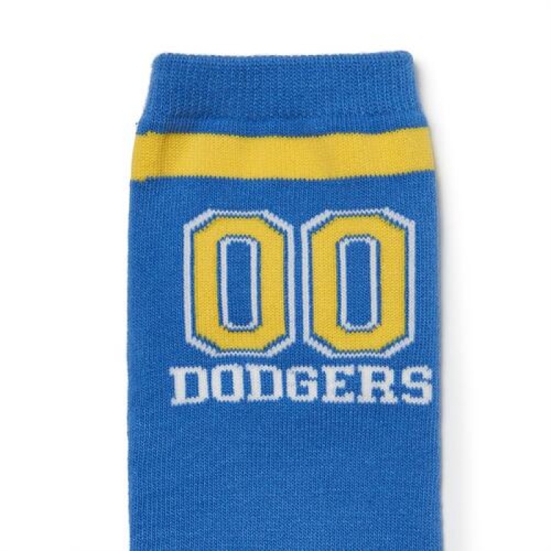 MLB Varsity Skate Socks Accessories Blue | USA_MLB77426