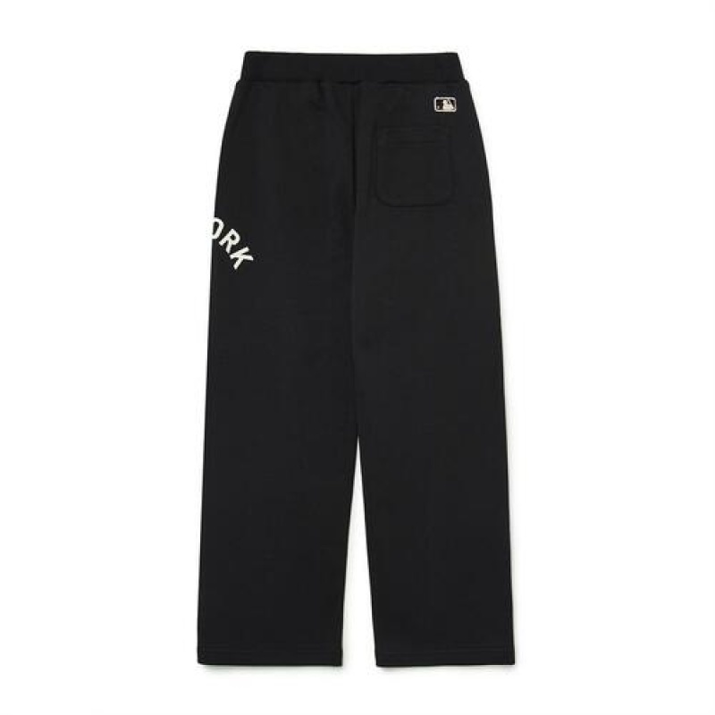 MLB Varsity Sweat Pants Bottoms Black | USA_MLB86584