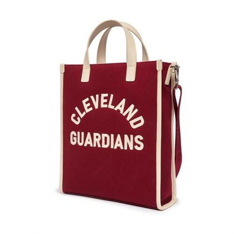 MLB Varsity Totebag Cleveland Indians Accessories Red | USA_MLB27764