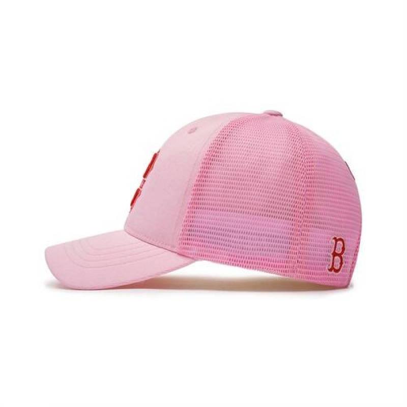 MLB Varsity Trucker Cap Pink | USA_MLB16489