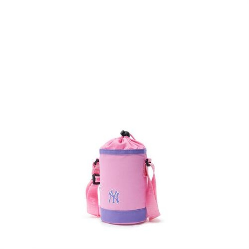 MLB Varsity Water Bottle Bag Accessories Pink | USA_MLB50717