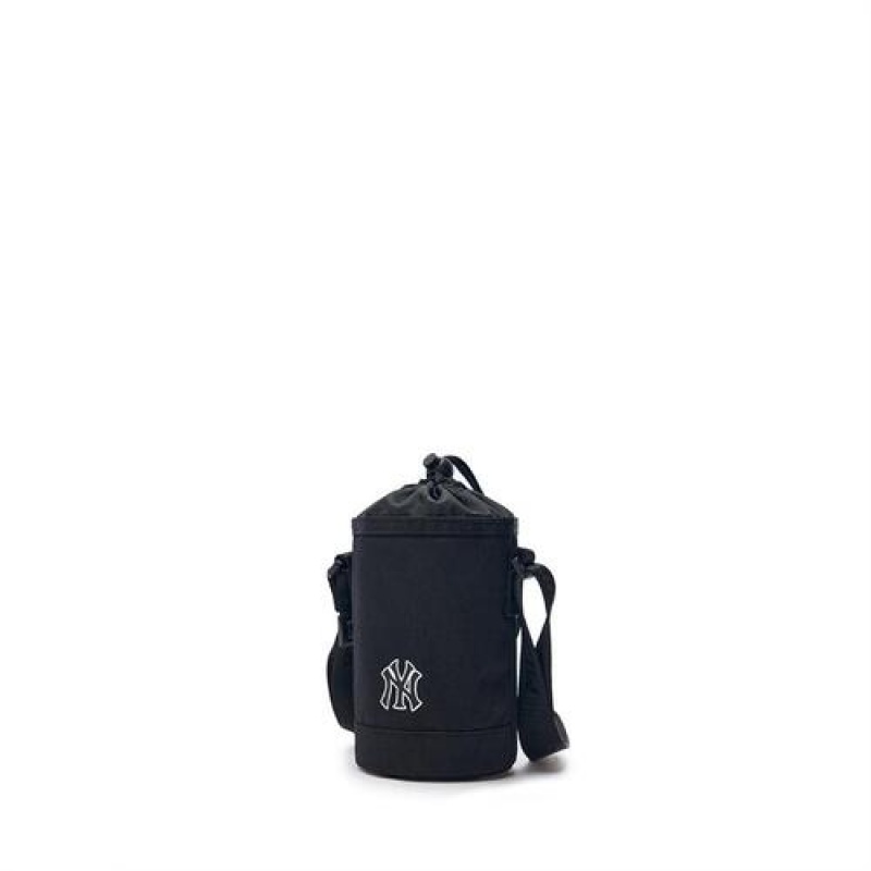 MLB Varsity Water Bottle Bag Accessories Black | USA_MLB55503