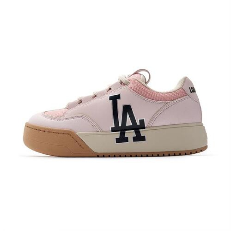 MLB Wide Los Angeles Dodgers Chunky Jogger Pink | USA_MLB17721