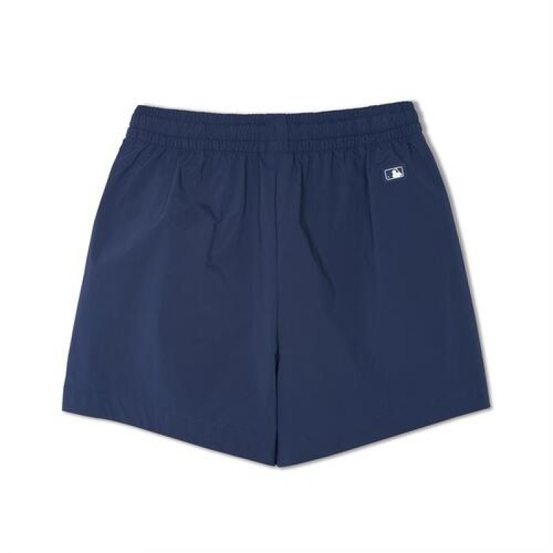 MLB Women`s Sportive Varsity 4in Woven Shorts Bottoms Blue | USA_MLB21207