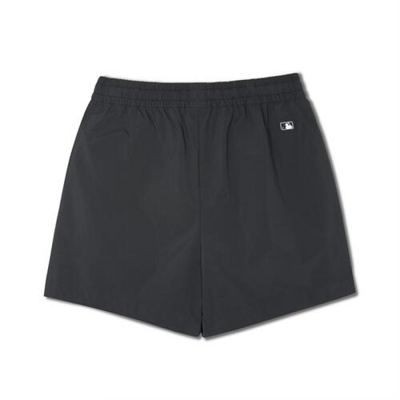 MLB Women`s Sportive Varsity 4in Woven Shorts Bottoms Black | USA_MLB81834